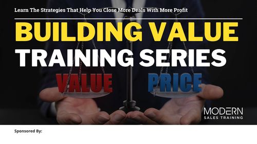 Building Value Training Series logo