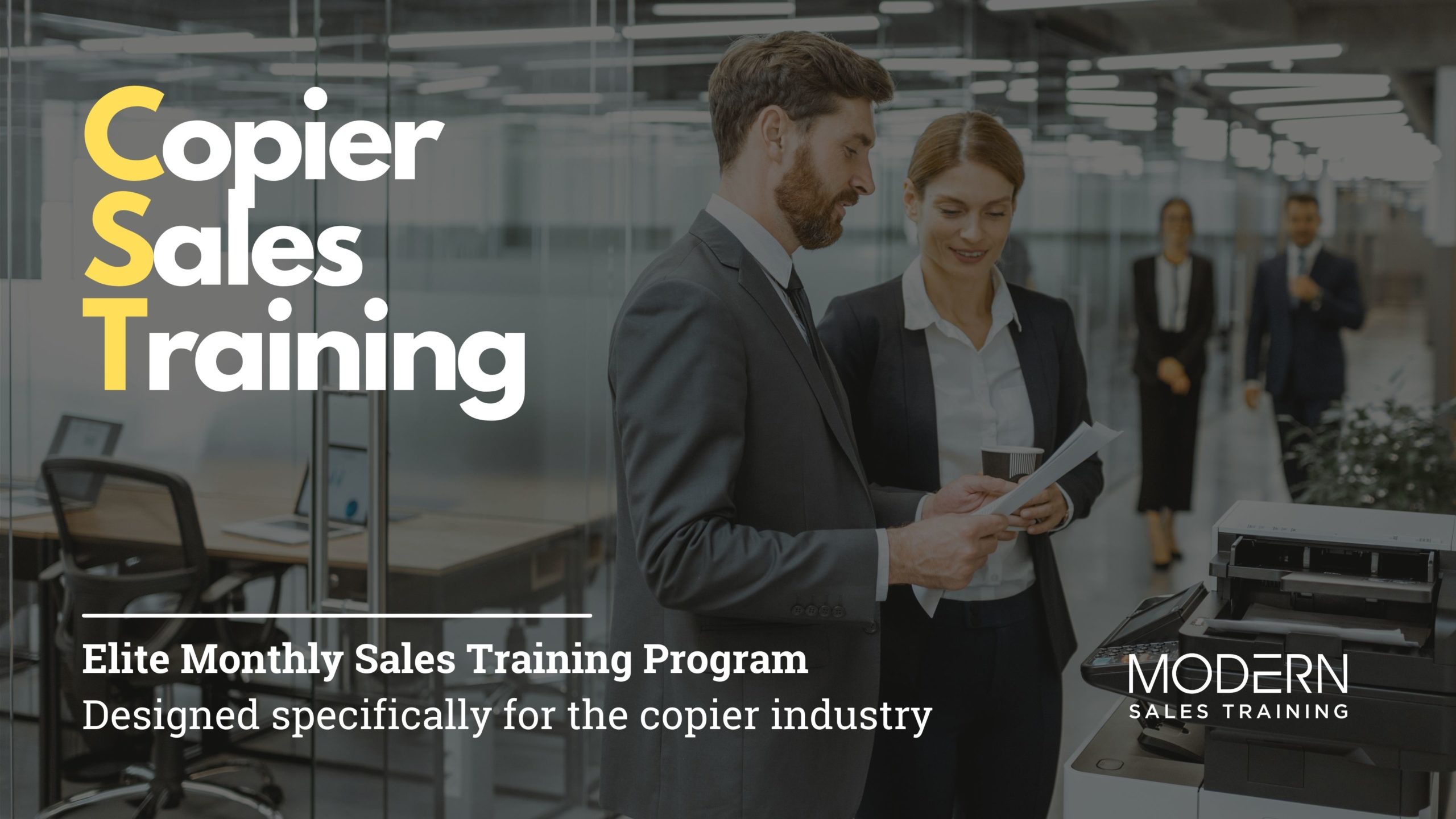 Copier Sales Training by Modern Sales Training