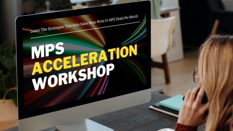 MPS Workshop Modern Sales Training