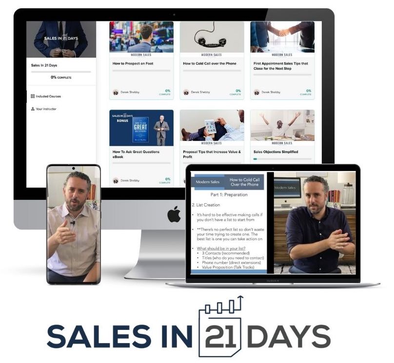 Sales In 21 Days Program - Modern Sales Training