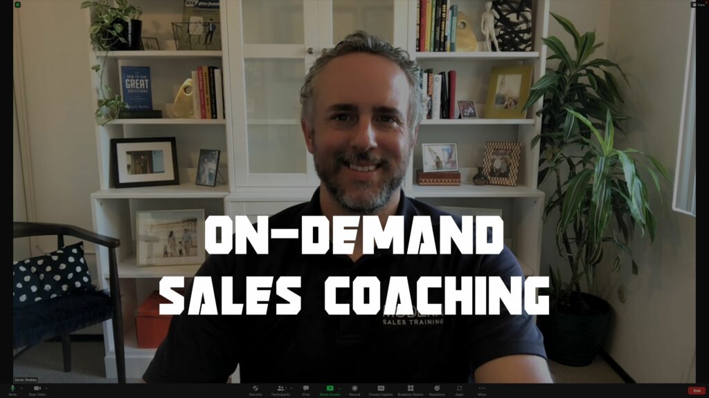 On Demand Sales Coaching
