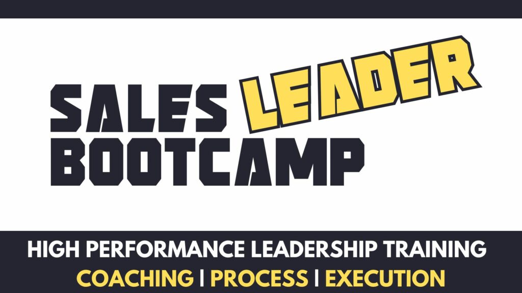 Sales Leader Bootcamp by Modern Sales Training